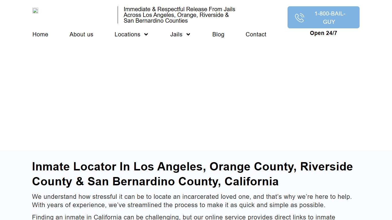 Inmate Locator in Los Angeles, California ⭐